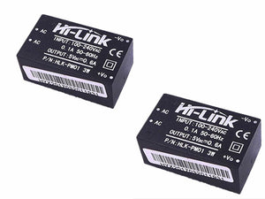 2 Stück HLK-PM01 AC DC 220 V auf 5 V isoliertes Step-Down-Stromversorgungsmodul