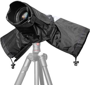 Kamera-Regenschutz für DSLR-SLR-Digitalkameras + Objektiv insgesamt bis zu 32 cm Länge Canon Nikon