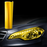 JZK 30cm x 200cm Auto Licht Tönungsfolie Scheinwerfer Rückleuchten Nebelscheinwerfer Lampen Folie Aufkleber gelb