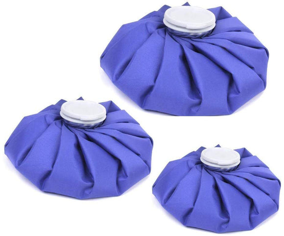 3 Sizes Large Medium Small Reusable ice Bag for Sports Injuries Watertight hot Water Bottle