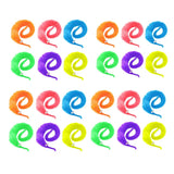 24 x Magic twisty wiggly worm fuzzy worm for kids birthday party favours, party bag fillers