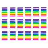 2128 pcs Mini Sticky Notes Translucent Plastic Index tabs Book Page Marker neon Highlight Flags