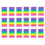 2128 pcs Mini Sticky Notes Translucent Plastic Index tabs Book Page Marker neon Highlight Flags