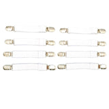 8 x white adjustable elastic bed sheet fasteners clips matresses sheet gripper suspender holder