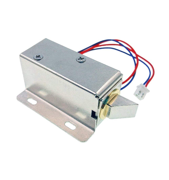 DC 12V Electric Solenoid Lock Assembly Security Lock for Security System safes Door Cabinet