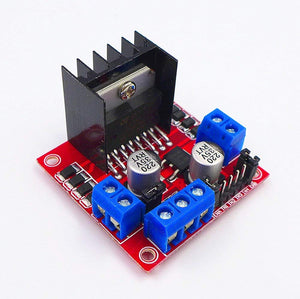 JZK Schrittmotor L298N DC-Schrittmotortreiber für Arduino, Zweikanal-H-Brücke, Mikrosteuerplatine, Motoren, Treibermodul, Roboter, Smart Car