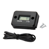 Wasserdichtes LCD-Display, digitaler Stundenzähler, Timer für Quad, Motorrad, Schneemobil, Motocross