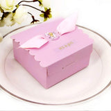 50" It's A Girl" Pink Baby Girl Baby Shower Favour Boxes Paper Sweets Box Macaron Chocolate Cookie