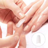 500 pcs clear + 500 pcs natural, assorted sizes French false nail tips for gel nails acrylic nails