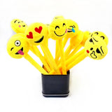16 Novelty pens for kids cute plush Emoji ballpoint pen biro pen stationery gift for girls children