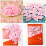 1000pcs Pink artificial silk rose petals for arts crafts wedding confetti decoration valentine's day