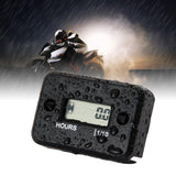 Waterproof LCD Display Digital Hour Meter Gauge Timer for Quad Bike Motorcycle Snowmobile motocross