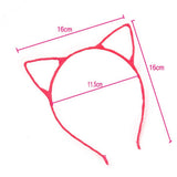 20 x Cat Ear Headband Hair Band Party Hoop Headband Makeup Party and Daily Decoration Women Girls