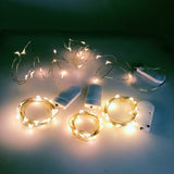 4 x Vintage 6.6ft (2m) Micro LED String Lights Battery Fairy Lights for Outdoor Indoor Decorations