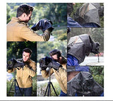 Kamera-Regenschutz für DSLR-SLR-Digitalkameras + Objektiv insgesamt bis zu 32 cm Länge Canon Nikon