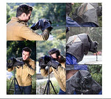 Camera rain cover protector for DSLR SLR digital cameras + lens total up to 32cm length Canon Nikon