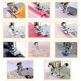 Ensemble d'accessoires domestiques pour Machine à coudre, 11 pièces, remplacement pour Singer Brother Janome Toyota Elna AEG