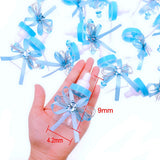 24 x Blue favour feeding bottle baby shower favour boxes for baby shower boy birthday party