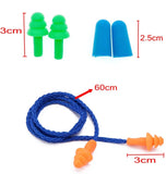 15 Pairs silicone earplugs waterproof soft ear plugs reusable foam earplugs for sleeping swimming