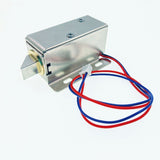 DC 12V Electric Solenoid Lock Assembly Security Lock for Security System safes Door Cabinet