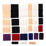 27x Couleurs assorties Tailles Extension de sangle de soutien-gorge 2 crochets 3 crochets 1 crochet Ensemble d'extension de soutien-gorge