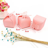 50 x Pearly pink Butterfly Party Wedding Boxes Gift Box