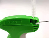 1 Green Clothes Tagging + 5 Backup tag Gun Needles + 1000 Pieces 50mm tag barbs