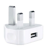 2 Stück USB-Netzladegerät 1 Ampere/1000 mAh für iPhone 5 / 5c / 5s / 6 / 6s / 7 iPad 1/2 Adapter 