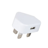 2 Stück USB-Netzladegerät 1 Ampere/1000 mAh für iPhone 5 / 5c / 5s / 6 / 6s / 7 iPad 1/2 Adapter 