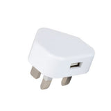 2pcs USB Mains Charger 1Amp/1000mAh for iPhone 5 / 5c / 5s / 6 / 6s / 7 iPad 1/2 Adapter