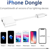 Dongle adaptateur prise casque pour iPhone Xs/Xs Max/XR/ 8/8 Plus/X (10) / 7/7 Plus vers convertisseur prise 3,5 mm 