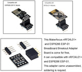 3 pièces ESP8266 NodeMCU LUA CP2102 ESP-12E WiFi pour Arduino IDE/Micropython