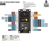 3pcs ESP8266 NodeMCU LUA CP2102 ESP-12E WiFi for Arduino IDE/Micropython