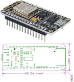 3 pièces ESP8266 NodeMCU LUA CP2102 ESP-12E WiFi pour Arduino IDE/Micropython