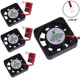 4pcs 3D Printer DVR Fan 12V 80mA DC Mini Cooling Fan 40X40X10mm