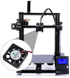 4 Stück 3D-Drucker DVR-Lüfter 12 V 80 mA DC Mini-Lüfter 40 x 40 x 10 mm 