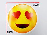 27 x Emoji-Fotoautomaten-Requisiten aus Papier, Party-Selfie-Requisiten auf Stab für Partyzubehör