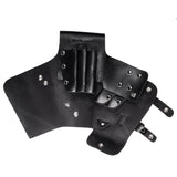 Hairdressing Scissors Holder Holster Pouch Scissors Case Bag with Belt Hairdresser Tool Bag (Black)
