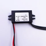 DC 12V to 5V 3A Car Voltage Converter w/ Dual USB Adapter Connectors for phone charging audio radio