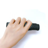 2 Pairs black anti slip soft rubber mountain bike handlebar grips