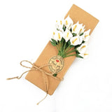 144 White Calla Lily Small Artificial Flowers for Gift Box Decoration Wedding Birthday