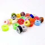 25 pcs High Quality Sewing Thread bobbins with Storage Box for Brother Janome Singer Elna Babylock
