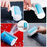 2 Sticky roller sucking dust hair clothes wool dust pet hair remover washable reusable lint roller