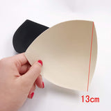 6 Pairs foam bra pad insert removable triangle bra enhancer cup for swimwear sports bra bikini