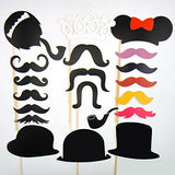 58 Just Married wedding photo booth props set photobooth wedding party decoration accessory