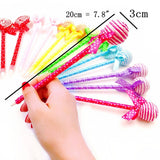 24 stylos fantaisie pour enfants, stylo à bille sucette, stylo biro mignon, papeterie cadeau pour filles et enfants