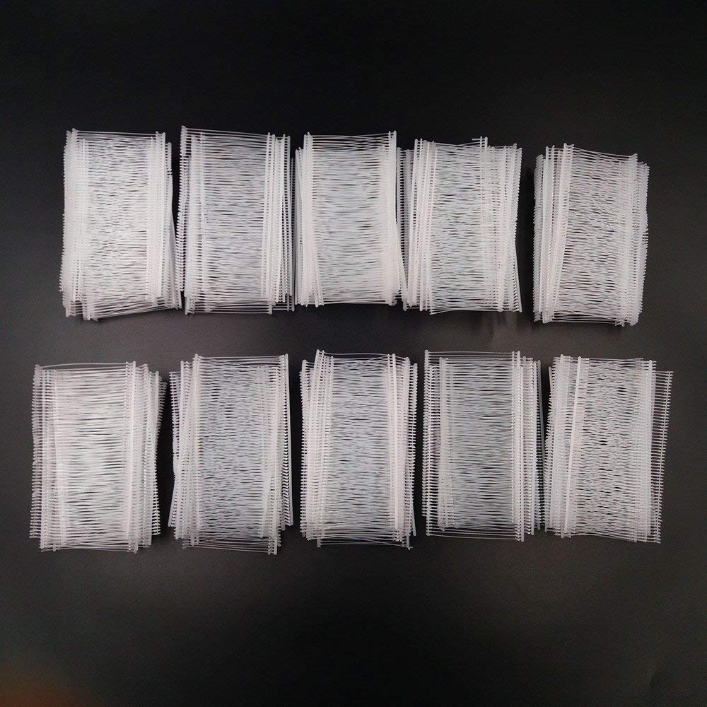 5000-Pack 15mm Black Tag Gun Barbs - Fasteners For Price Labels & Clothing Tags (Fits Standard Guns)