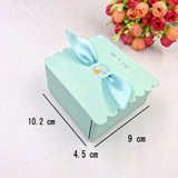 50 x Blue boy Shower Gift Boxes for Sweets Baptism Holy Communion Party Bags