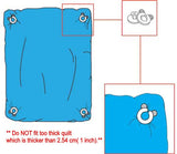 12 Duvet clips to keep duvet in place, duvet cover clips duvet corner holder duvet donuts comforter