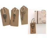75 x Vintage Skeleton Keys Bronze Color Charm Keys Pendants DIY Handmade Necklace Craft Projects